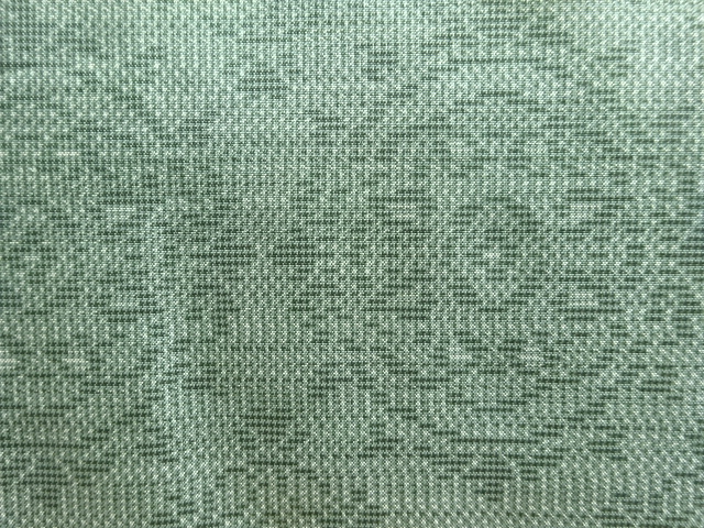 JAPANESE KIMONO / ANTIQUE FUKURO OBI / SILK / OSHIMA TSUMUGI / WOVEN FLORAL CREST